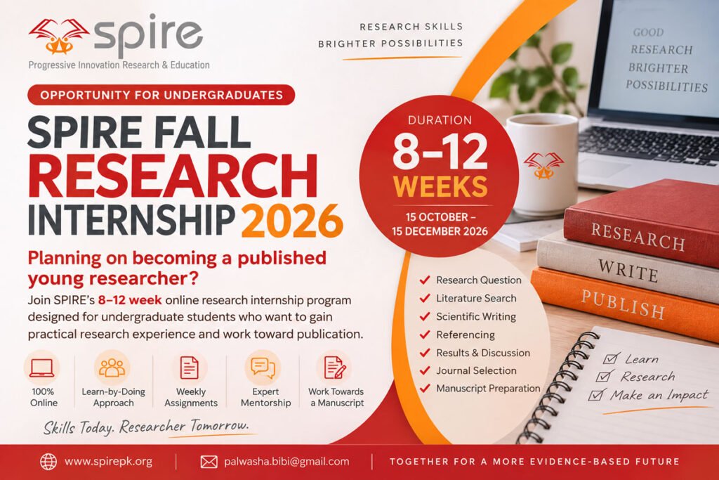 SPIRE Fall Research Internship 2026